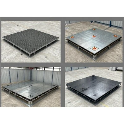 Steel Cementitious Server Room မြှင့်ထားသော ကြမ်းခင်း